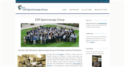 Desktop Screenshot of esr-group.org