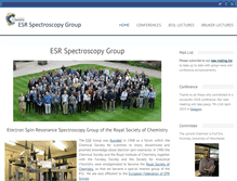 Tablet Screenshot of esr-group.org
